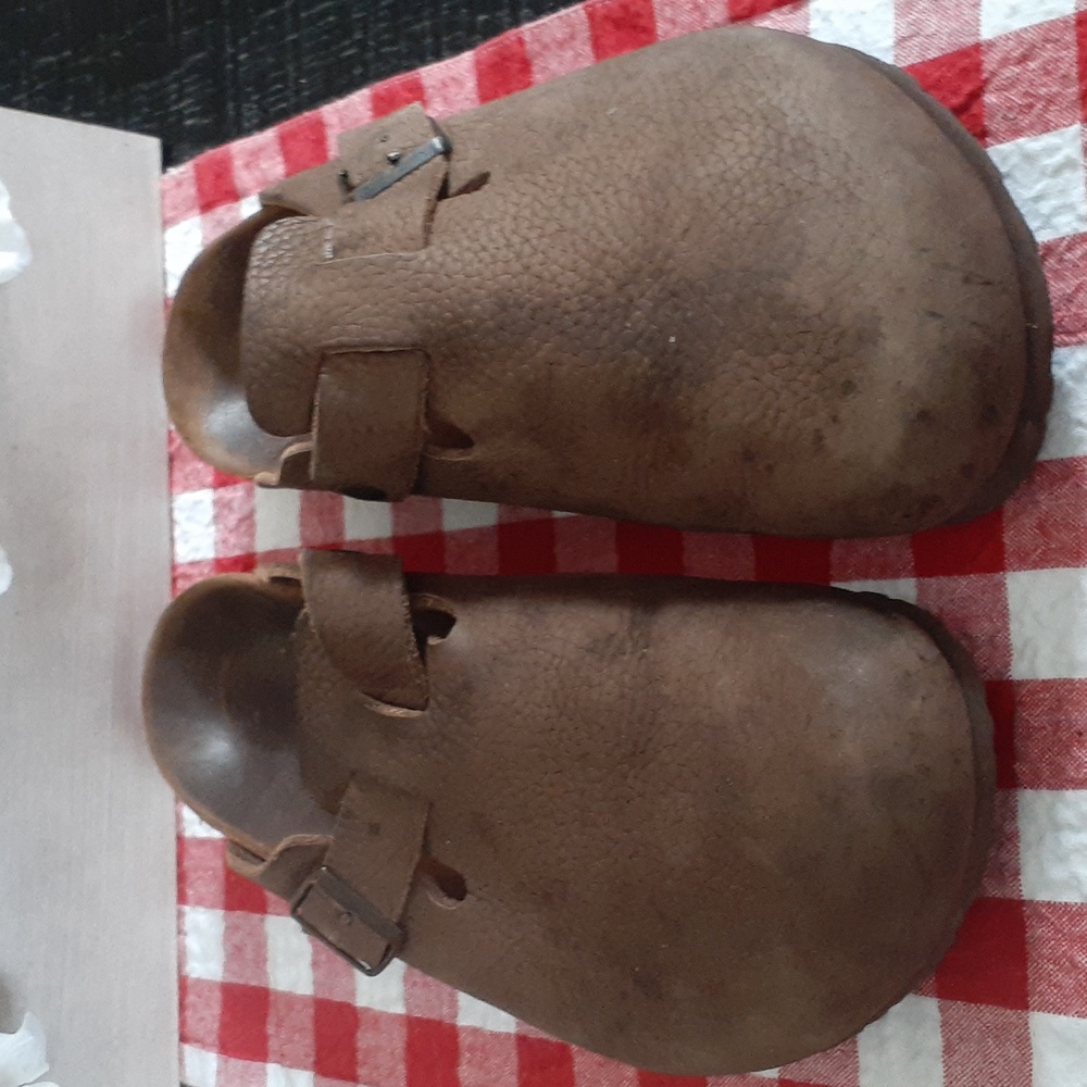 Birkenstock Brown Leather Sandals